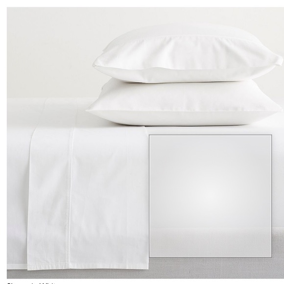 POTTERY BARN TEEN ORGANIC COTTON QUEEN SHEET SET - Picture 2 of 8